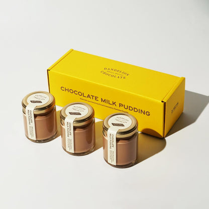 チョコレートミルクプリン 3個セット